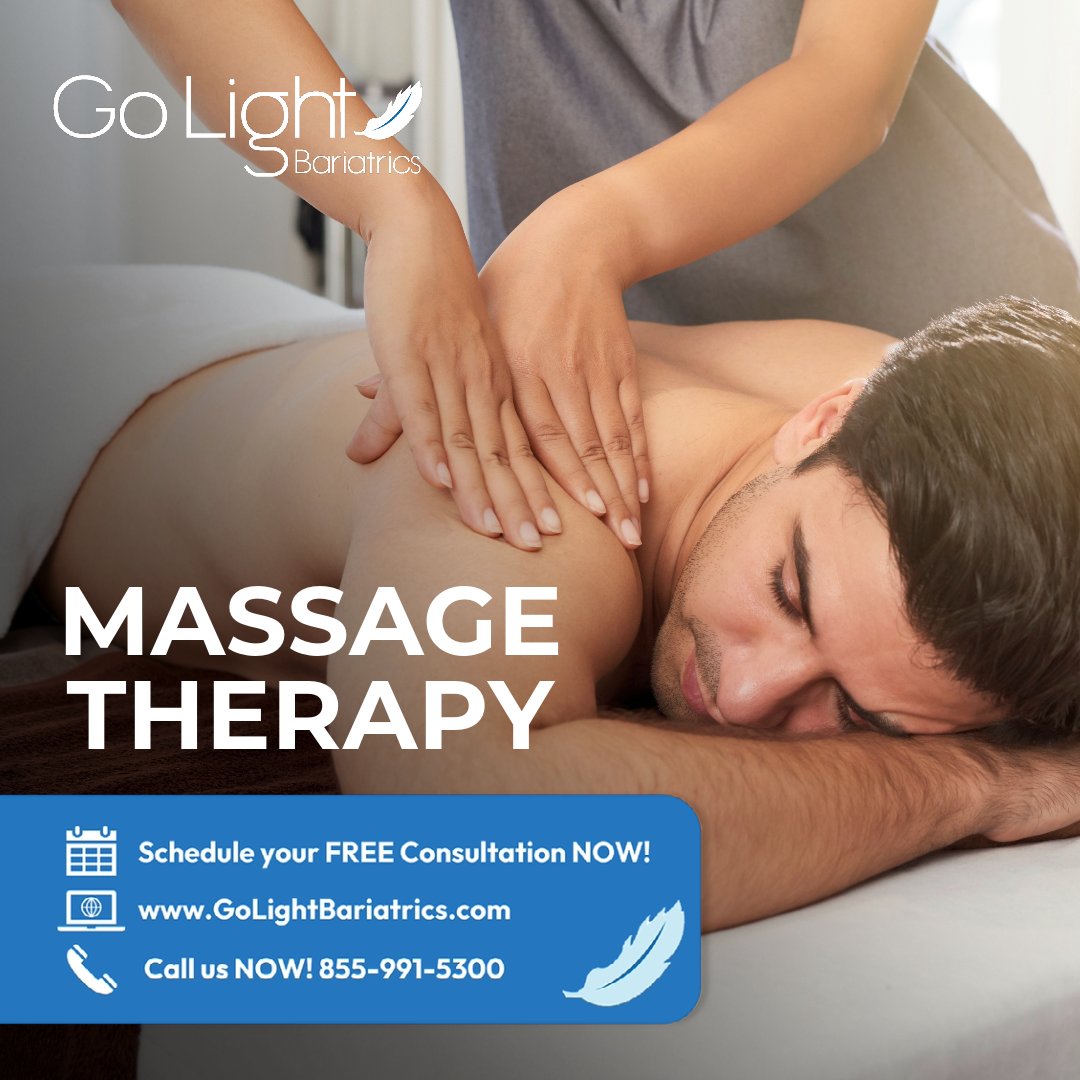 GLBariatrics's tweet photo. Consider relaxing pre- or post-op massage therapy with our certified massage experts. Request massage therapy with our facilitating team as soon as you arrive at the Quartz hotel before or after surgery.

Visit
https://t.co/hyj23T62Eh to learn more.

#PostOpMassage  #WeightLoss https://t.co/aBD9Uwe3gY