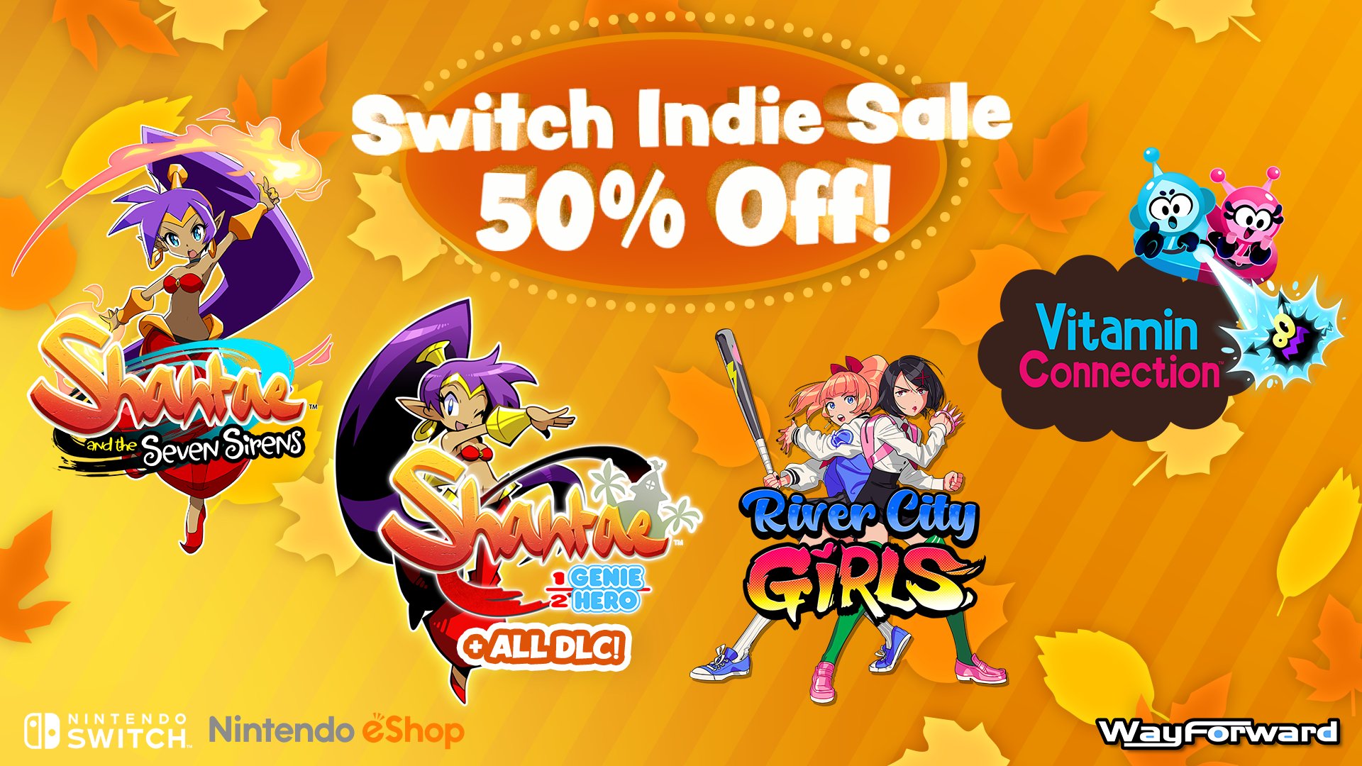 Shantae and the sale seven sirens eshop