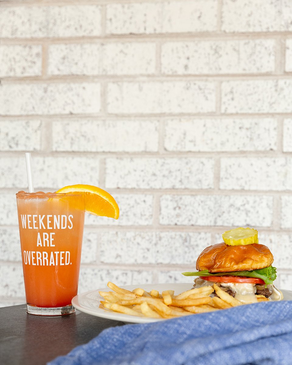 Weekends ARE overrated.  Come and watch Thursday night football with a burger and a cocktail, and make the most out of your week.