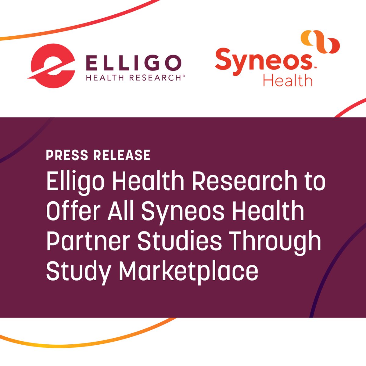 Today, we announced a new partnership with @SyneosHealth that is expanding access to available Syneos Health trials through Study Marketplace — increasing efficiencies for #clinicalresearch. Here are the details: ow.ly/WFGn50PTAlo