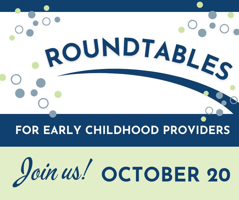 🆕Joint Initiatives for Youth + Families is announcing a new ROUNDTABLE platform to keep early childhood programs informed. Learn more and register TODAY!
🌐 t.ly/BAuzF
