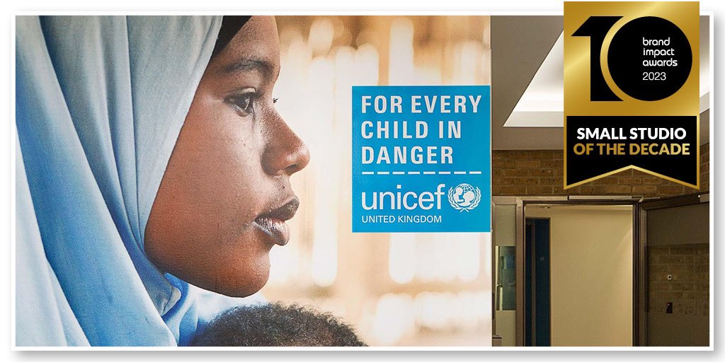 And the winner of Small Studio of the Decade is <a href="/johnsonbanks/">johnsonbanks</a>. Congratulations! #BrandImpactAwards