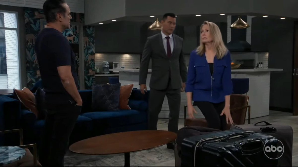 'Don't touch that luggage because Sasha paid for the luggage'

Sonny said you going back broke broke lady! 💀🤣🤣 #GH #SonnyCorinthos