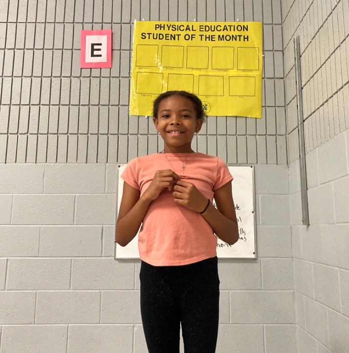 Congratulations Amiraha from McGregor Elementary for being Parkview Volleyball Student of The Month!! Way to be a positive leader in the classroom!