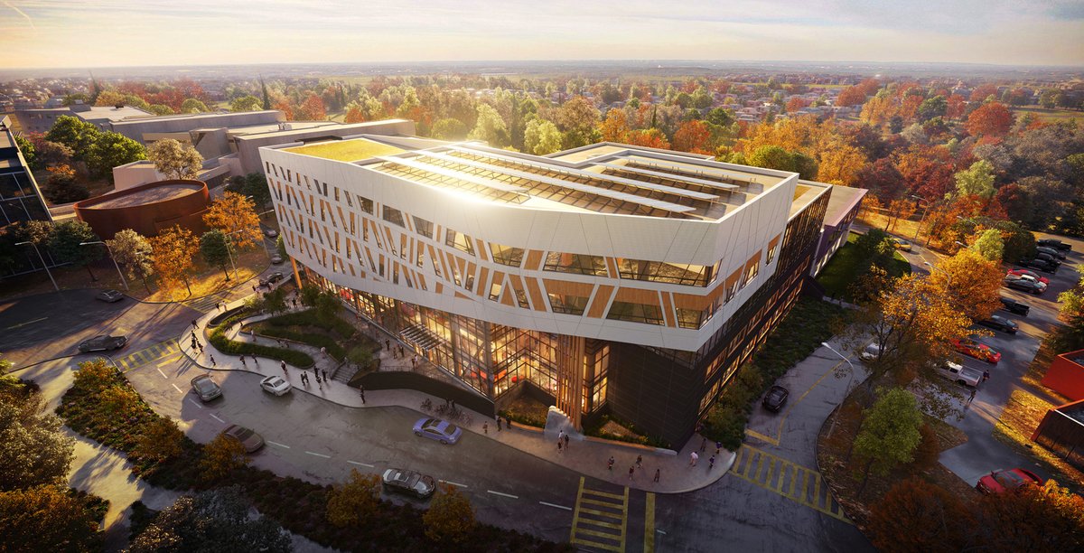 Centennial College recently celebrated the official opening of A-Building, Canada's inaugural LEED-certified, zero-carbon, mass timber high-education facility! Learn more in @ReNewCanada's recent article: renewcanada.net/centennial-col… #LEEDCertified #MassTimber #IndigenousCulture