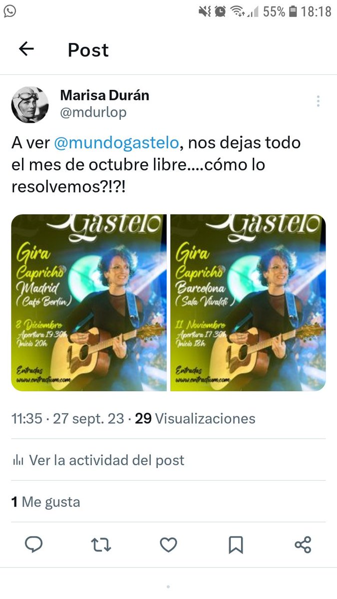 Marisa Durán tweet media