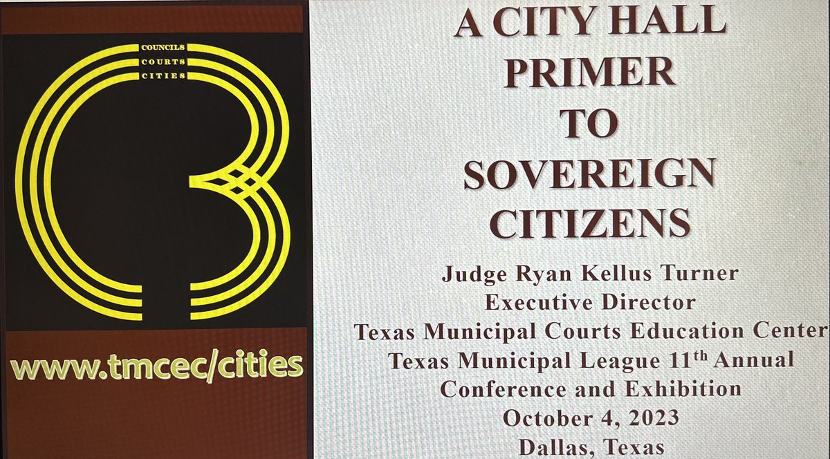 TMCEC's tweet photo. Is your city participating in this year’s TML Annual Conference in Dallas? If so, please encourage them to join us  today at 3:30 in Ballroom C3-C4. Spread the word. We promise to make it worthwhile! @TML_Texas #TMLAC2023  @C3ofTexas https://t.co/eUSIExWJKQ