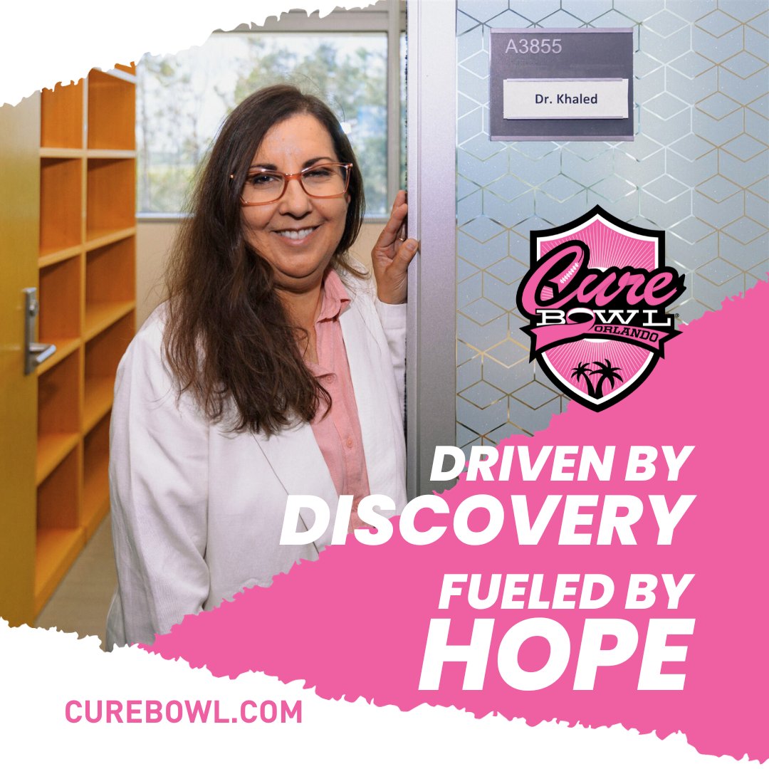 Meet Dr. Khaled, a beacon of hope in our fight against cancer at the UCF Cancer Research facility. With every discovery, we move closer to a cure. #CureBowl #ResearchMatters #CountdownToGameDay #OrlandovsCancer