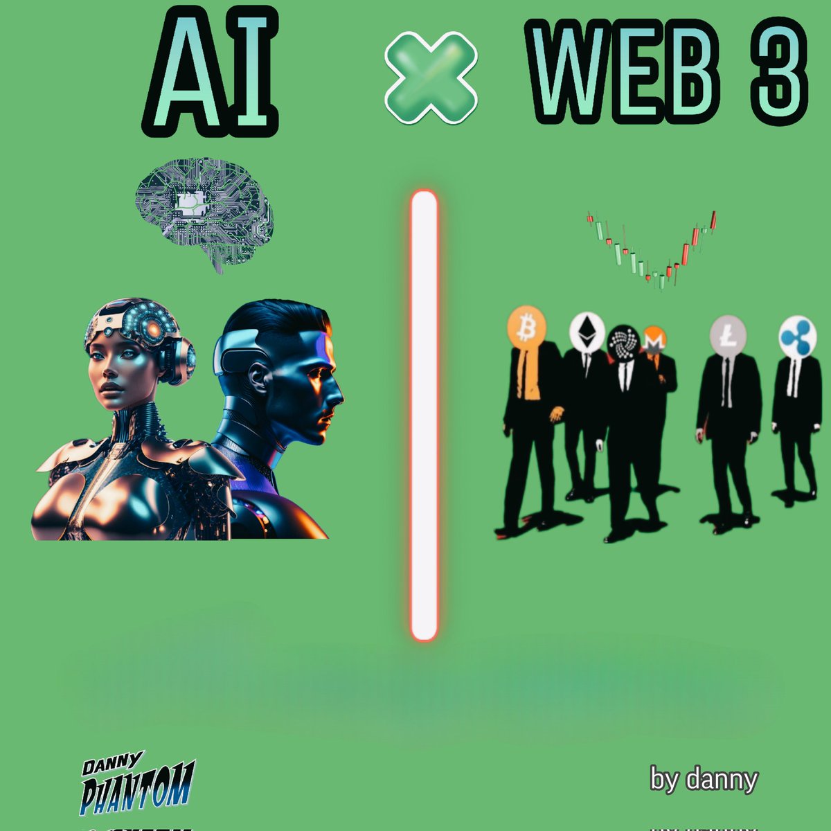 DannyP1333's tweet photo. 𝗔𝗜 𝗮𝗻𝗱 𝗪𝗘𝗕 𝟯

Some are scared of them, others see them as the future.
Both worth billions of dollars and are expected to increase more than 30% by the end of 2030.

But recently Web 3 has increased it's reliability on AI,in this thread I'll show you why
#BenzSwapThread1 https://t.co/cznYav10Lq