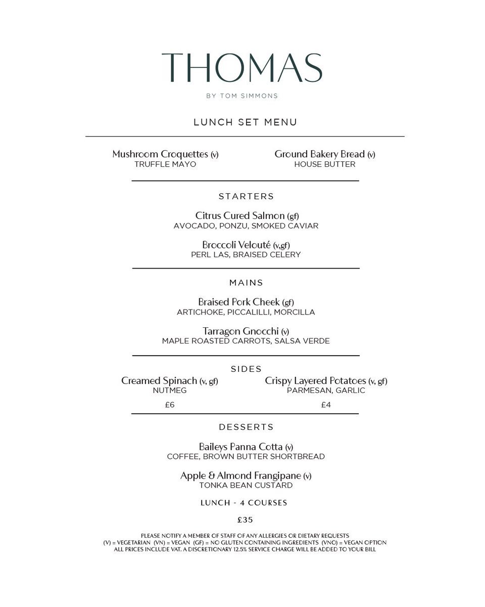 thomaspontcanna's tweet image. Join us this month at Thomas for our new seasonal set lunch menu, available Wednesday - Friday 12pm-2:30pm
4 delicious new courses for £35pp
Make your bookings now at thomas-pontcanna.co.uk

#octobermenu #cardifffoodguide #visitcardiff #eatoutcardiff