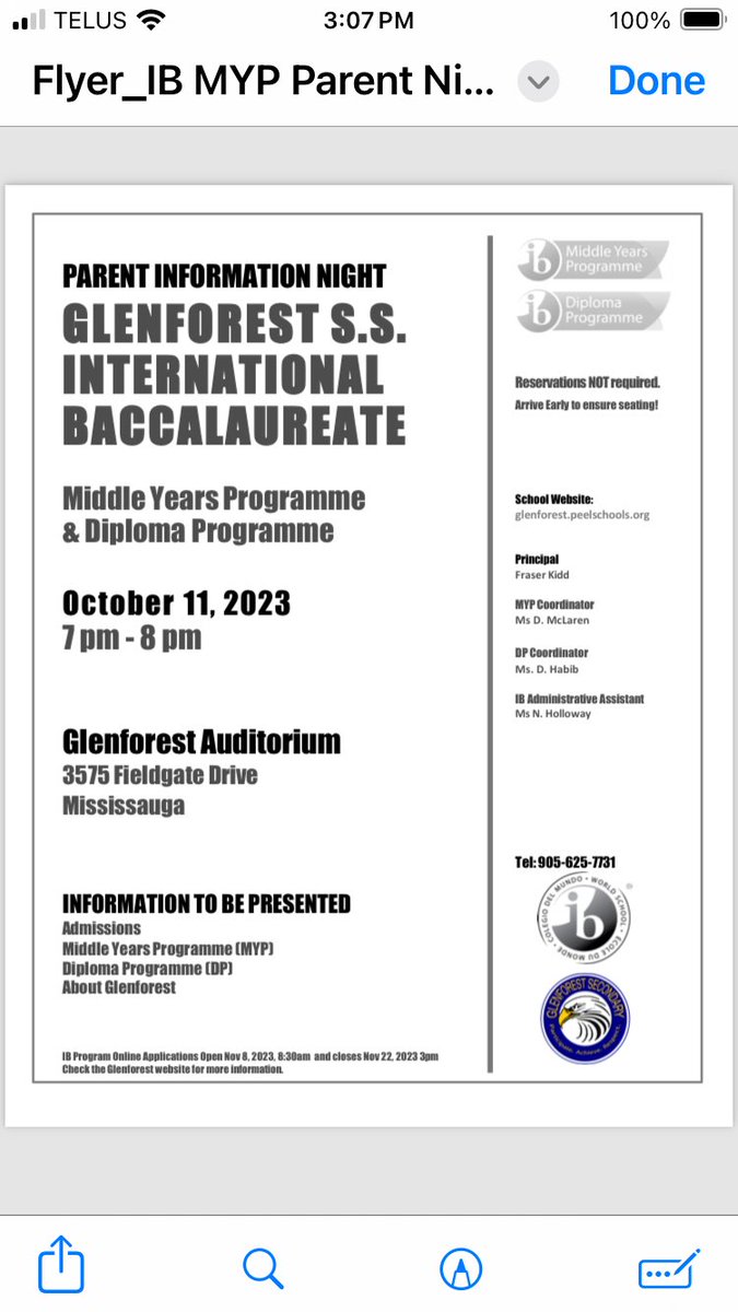 Glenforest SS tweet media