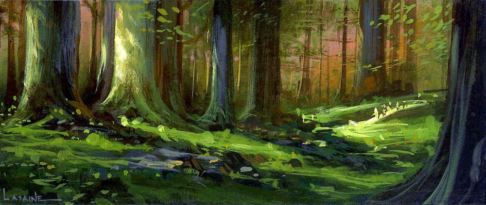 elendilions's tweet photo. just discovered paul lasaine’s concept art for the lotr trilogy and i need to live in it https://t.co/Q3miClNEmK