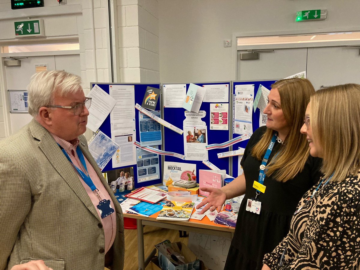 NeilCarrMPFT's tweet photo. I had a wonderful time attending the dietetic forum yesterday where colleagues were showcasing their services&amp; the contribution with colleagues across different specialties supporting many clinical pathways - the energy in the room was palpable. Colleagues were just inspirational https://t.co/rg6l5WgZXA