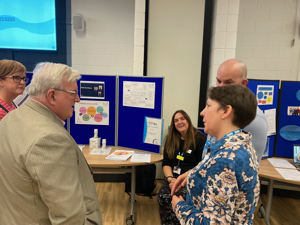 NeilCarrMPFT's tweet photo. I had a wonderful time attending the dietetic forum yesterday where colleagues were showcasing their services&amp; the contribution with colleagues across different specialties supporting many clinical pathways - the energy in the room was palpable. Colleagues were just inspirational https://t.co/rg6l5WgZXA