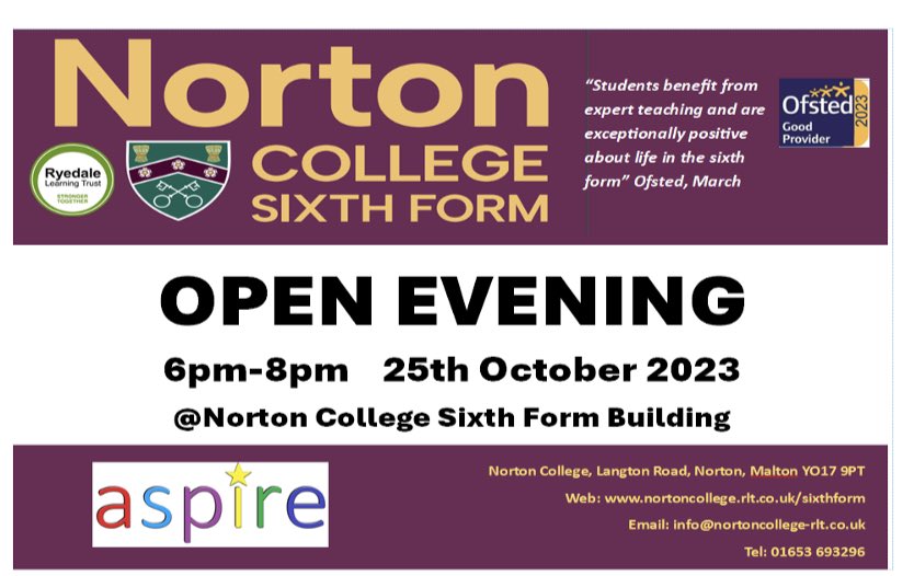 NortonCollege6thform tweet media