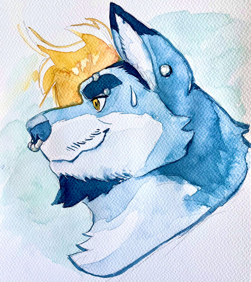 Wolf “play my VN!” Yama tweet media