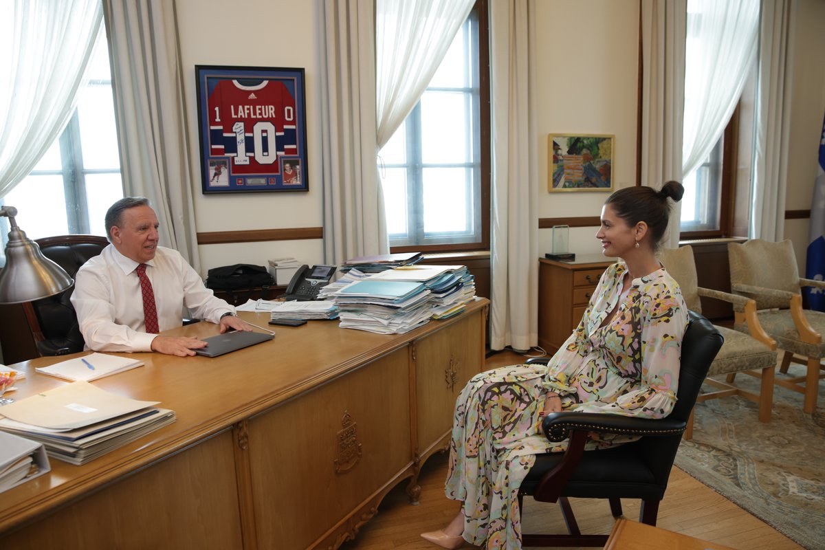 François Legault tweet media