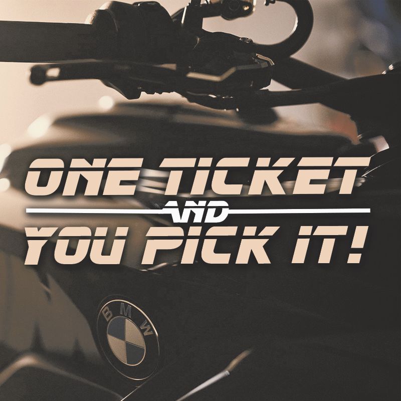 The BMW MOA Foundation is giving away your choice of any new BMW motorcycle in the lineup with all the factory-installed options. Purchase your tickets to the One Ticket &amp; You Pick It fundraiser to support the BMW MOA Foundation and have a chance to win! bmwmoaf.givingfuel.com/oneticket23