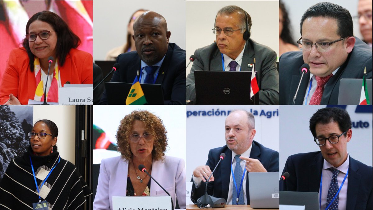 IICAnoticias's tweet photo. Ministros de Agricultura y organismos de crédito internacionales plantean cómo dotar de recursos financieros a países de las Américas para fortalecer seguridad alimentaria ante cambio climático.
📰👉🖱️https://t.co/2wQvFfKFa7 https://t.co/kW8qSWE4K8