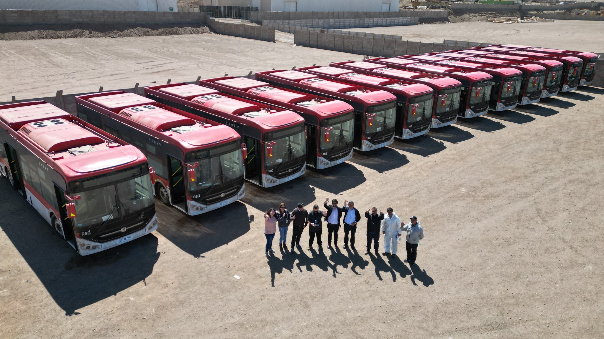 Visita del DTPR al electroterminal en construcción de Antofagasta
