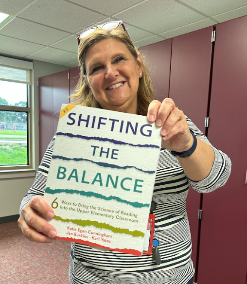 Educators are always growing... A coach pumped for a new text! <a href="/slps_lakers/">Spring Lake Public Schools</a> <a href="/maryvandenbosch/">Mary VandenBosch</a>