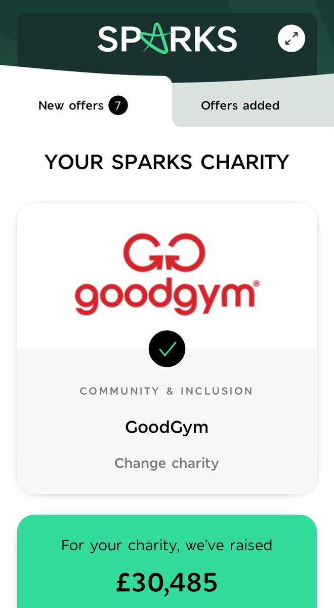 If any followers have the <a href="/marksandspencer/">M&S</a> app you can select us as your charity to support 🥳