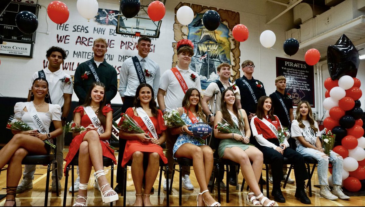PerkinsHigh's tweet photo. Congrats to the 2023 Homecoming Court!  #PerkinsPride🏴‍☠️ https://t.co/ERrxgIfDQV