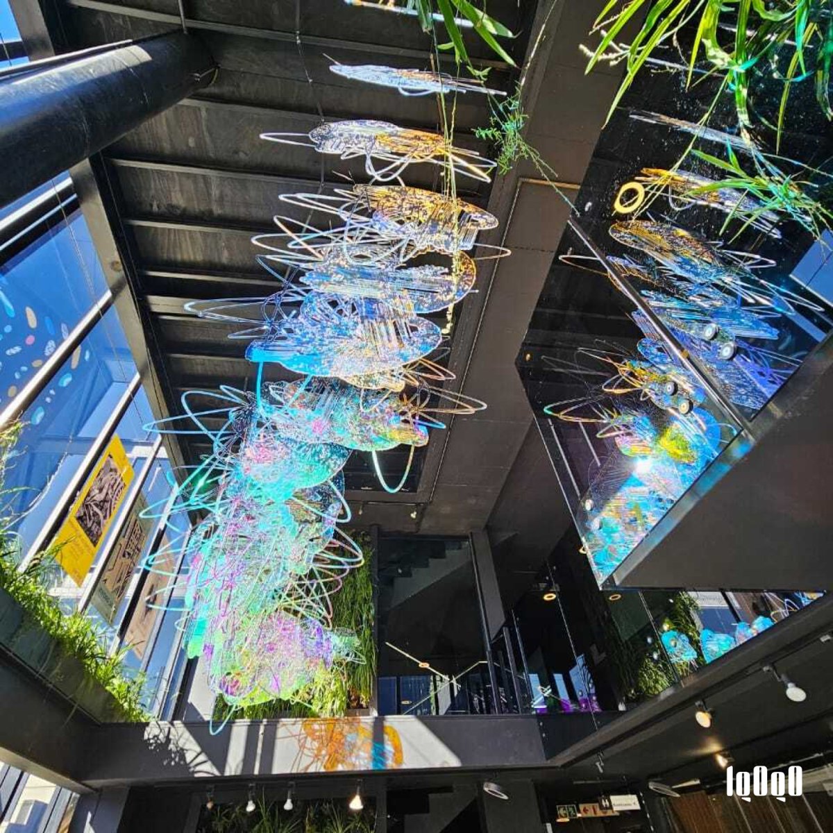 IQOQO_za's tweet image. Lyndi Sales is a Cape Town-based multimedia visual artist whose intricate and colourful artworks engage with the multifaceted nature of sight and seeing.

Read more: bit.ly/3ZHHXSG

#VisualArt #PESP3 #BASA #DSAC