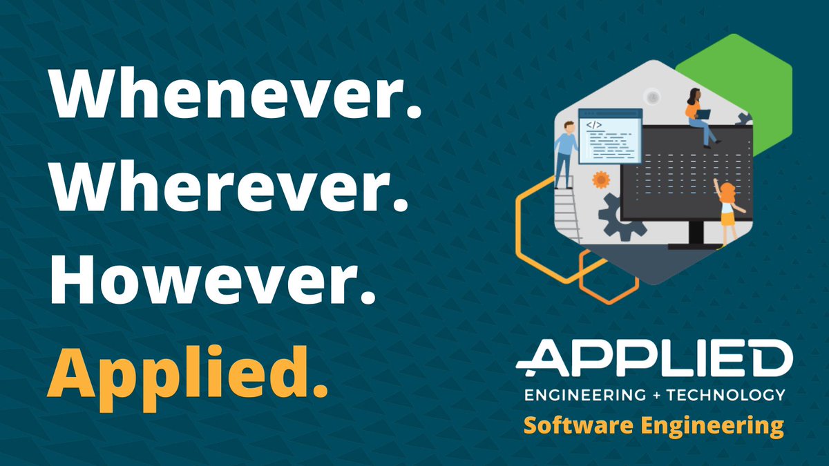 GoApplied's tweet image. Applied’s software engineers and programmers can integrate seamlessly with your own software engineering team, helping you get projects across the finish line with high-quality results while alleviating stress.  

Contact our team for a FREE consultation: go-applied.com/contact-us/sof…