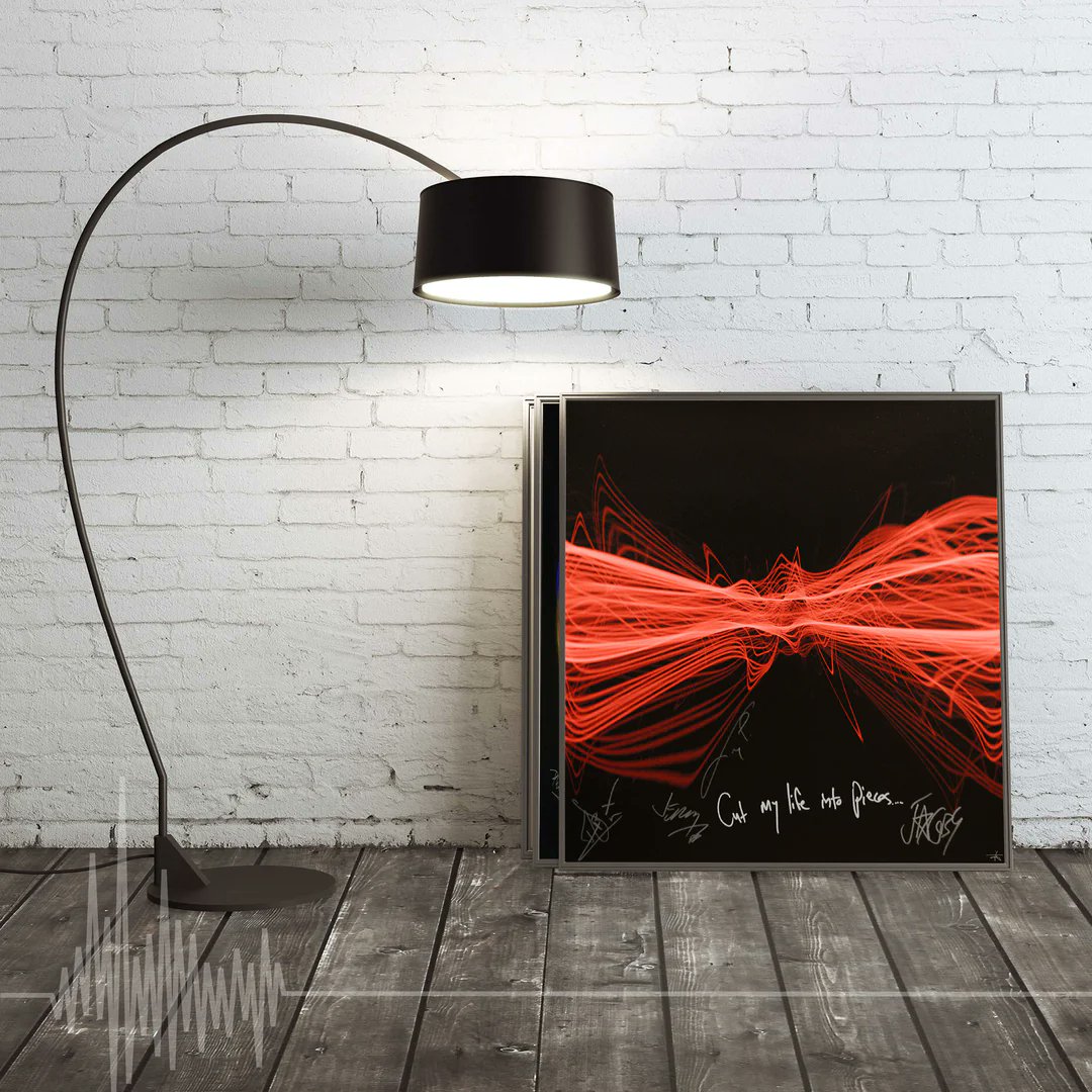 paparoach's tweet photo. We are working with @Soundwaves_Art to turn the sound waves of SCARS, LAST RESORT, &amp; KILL THE NOISE into these amazing  limited-edition artworks!
All profits will go to @SweetRelief to pay medical and mental health bills for folks in the music industry.
https://t.co/c6Hye74gpT https://t.co/Y1KlV7d9wb