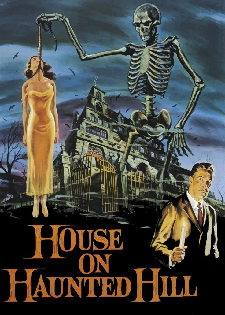 Good Thriller Thursday afternoon, Everyone! I am #NowWatching House On Haunted Hill (1959) on @PrimeVideo. #MutantFam #HorrorCommunity #HouseOnHauntedHill