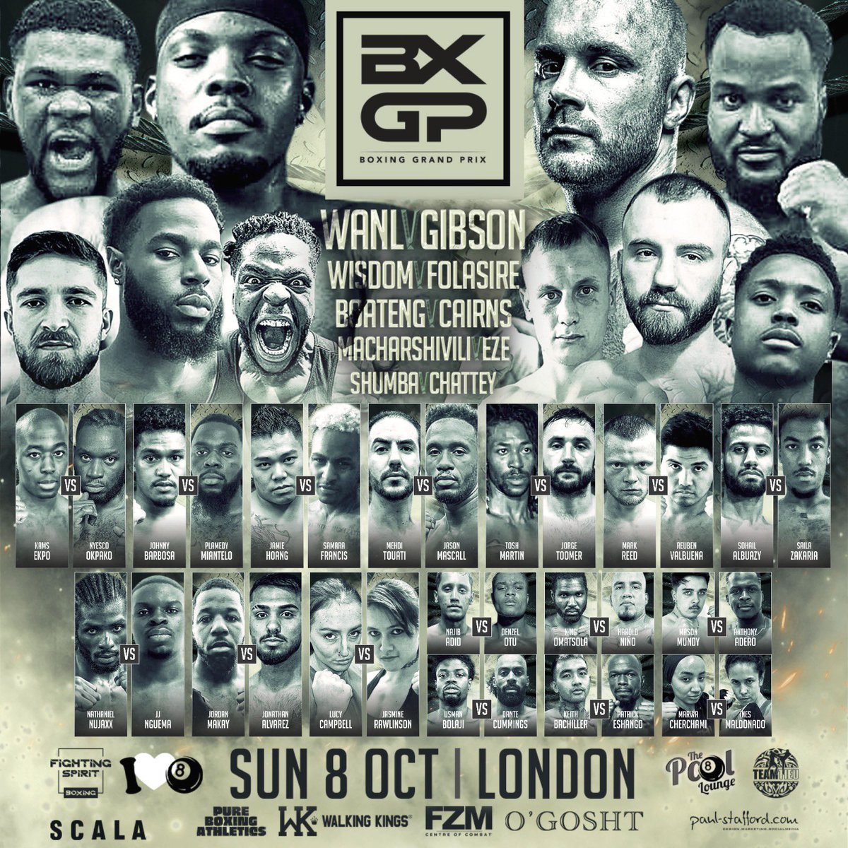 THIS SUNDAY🥊Boxing Grand Prix‼️
📍Scala, London🇬🇧

#boxinggrandprix #bxgp #boxing #fightnight #mtgp