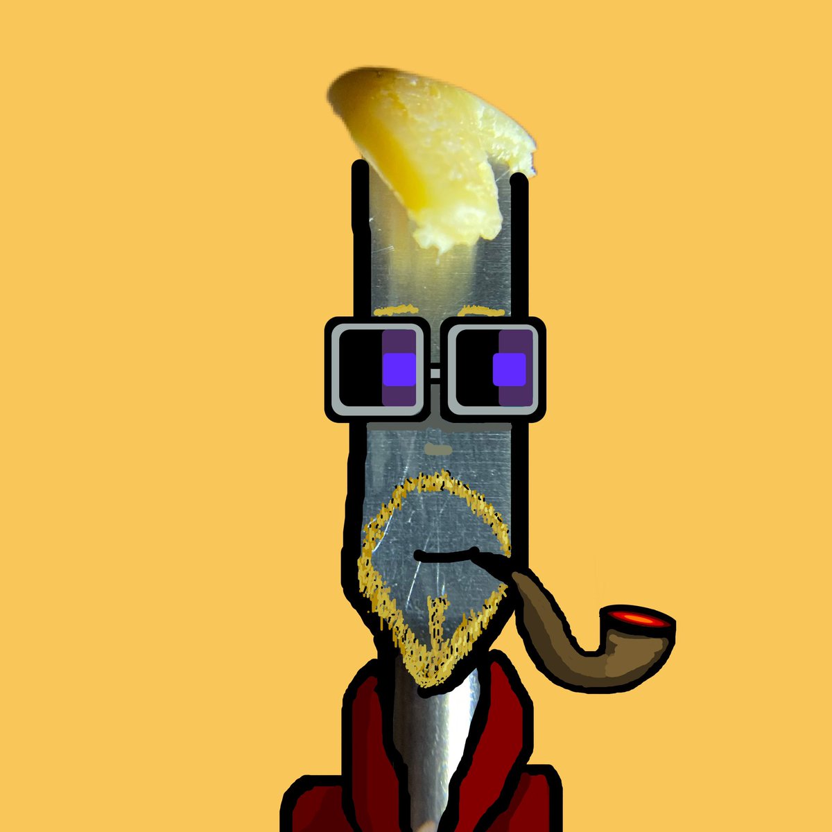 WHEN OPENSEA CLOSES ONE WINDOW ANOTHER OPENS. EVERY OBSTACLE IS AN OPPORTUNITY TO LEARN, GROW,  GET STONED AF, APPLY WHAT ONE HAS LEARNED TO SOLVE NEW PROBLEMS AND CREATE BETTER WORKS. TO CELEBRATE THE COMING NEW AGE OF DAB TOOL PUNKS I SWEPT UP THIS OG DTP 29 🤯FROM OFF THE