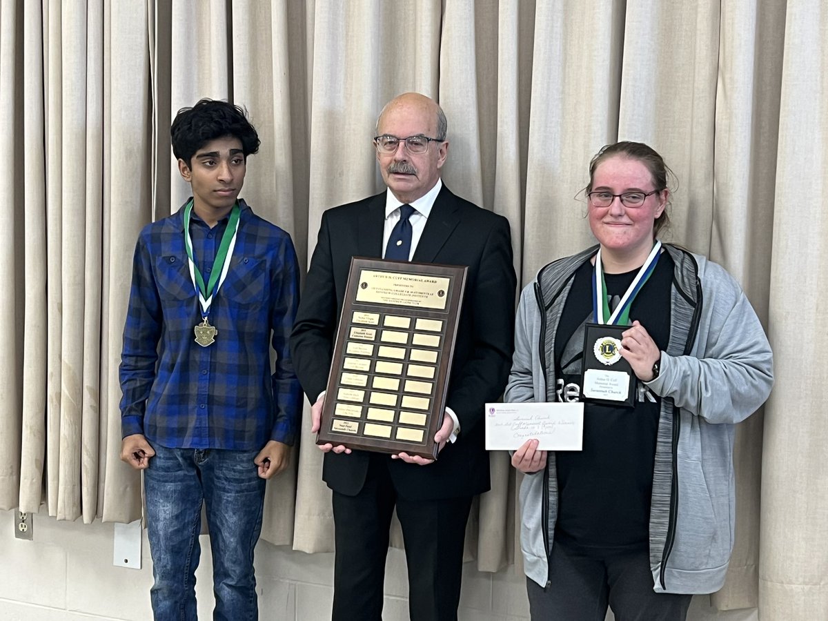 Lovely time at Renfrew Collegiate’s Awards Luncheon.  Congratulations to students and staff! @RCDSB <a href="/renfrewraiders/">Renfrew Collegiate</a>