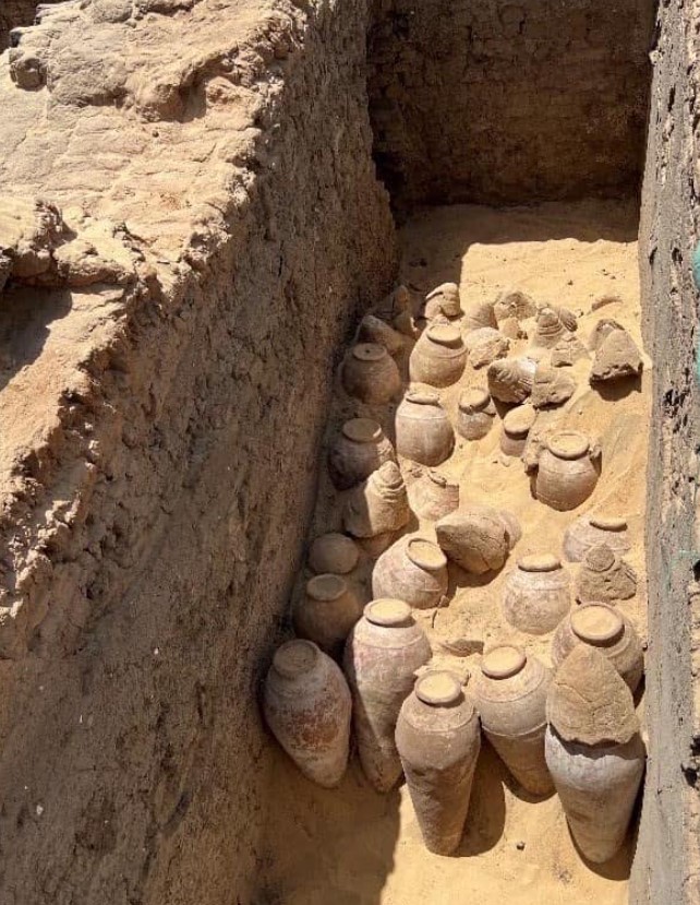Cientos de vasijas de vino para la primera faraona de Egipto.
En Abydos, el cementerio real de la I dinastía egipcia, se han hallado cientos de vasijas de vino, intactas con su tapa sellada, en la tumba de Meryt-Neit, un personaje al que se le identifica como la primera faraona.