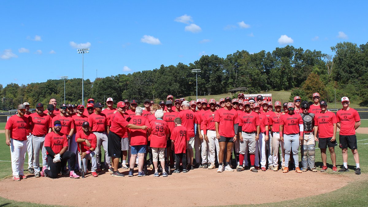 RioBaseball's tweet photo. Thank you to all of the Alums that came back this past weekend. We had a great time seeing you and celebrating Rita Baker. Alumni Game 2023. #rollStorm https://t.co/U3DTKBxyXr