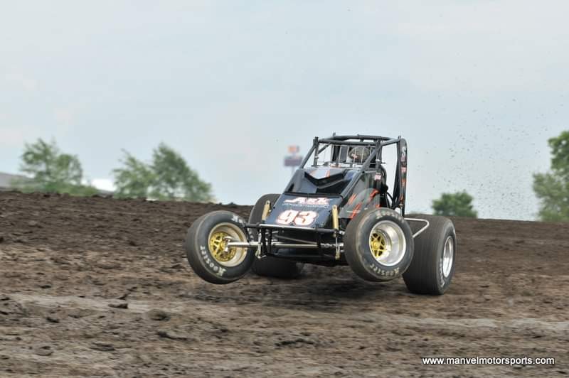 Dustin Morgan at Gas City in 2009 .