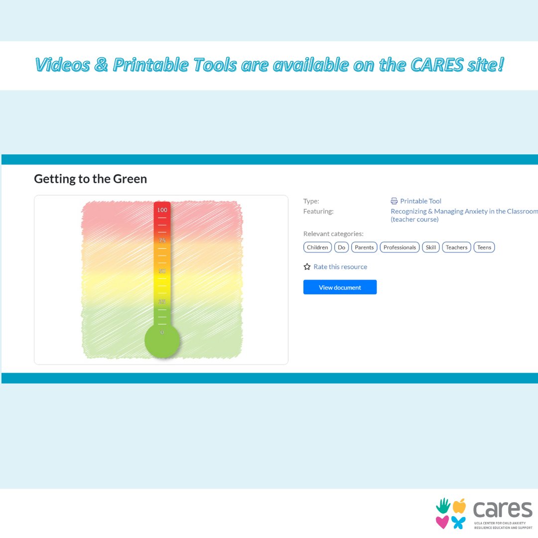 Building in regular stress management and relaxation practices equips students with the tools they need to focus. Here’s one of the strategies featured in our online training Recognizing and Managing Anxiety in the Classroom -- FREE through November! Link in bio.