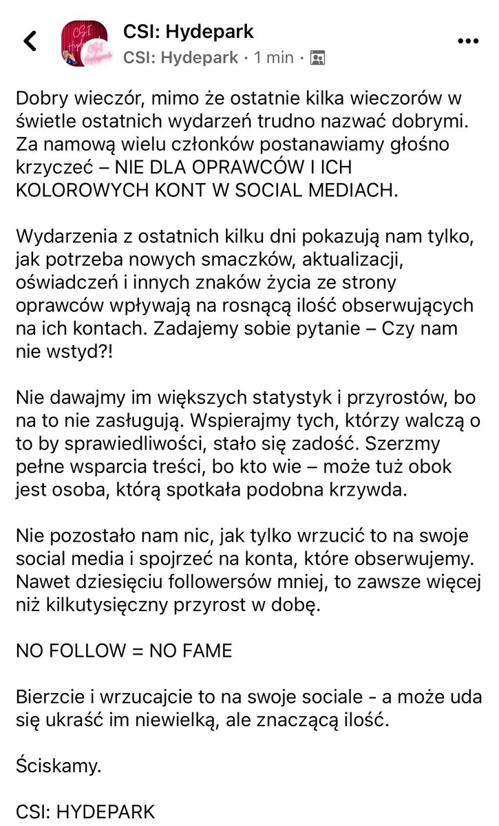 PRlMAD0NN4's tweet photo. nowy post na csi: hydepark, fajnie byłoby gdyby każdy to przeczytał #pandoragate https://t.co/On3pb6pZnx