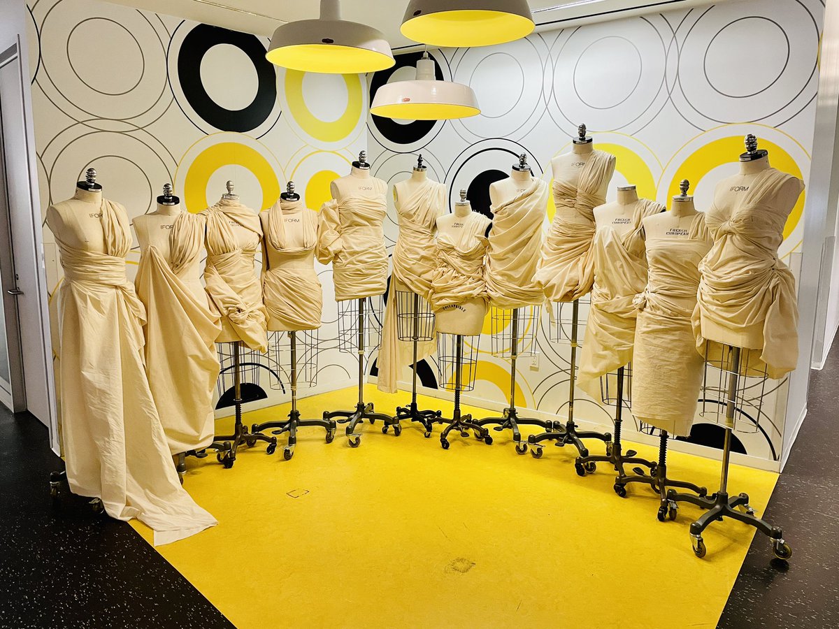 SentryxHQ's tweet image. ADVANCED FASHION DRAPING Class ➡️ Assignment: Greco-Roman &amp;amp; Grecian Goddess Draping ➡️ From my @fidm Advanced Fashion Draping Class for my 2nd group #FIDMDEBUT 2024 ➡️ Check out my student’s drapes: