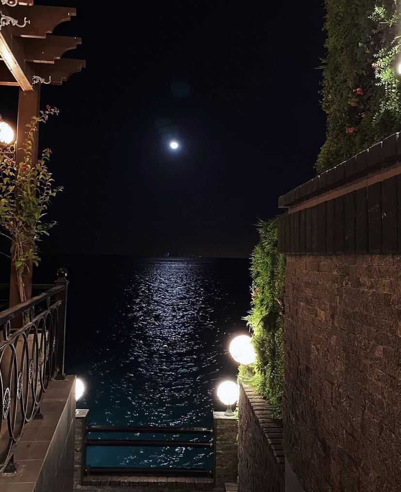 تخيل بس فجر وبحر وقلب تحبه