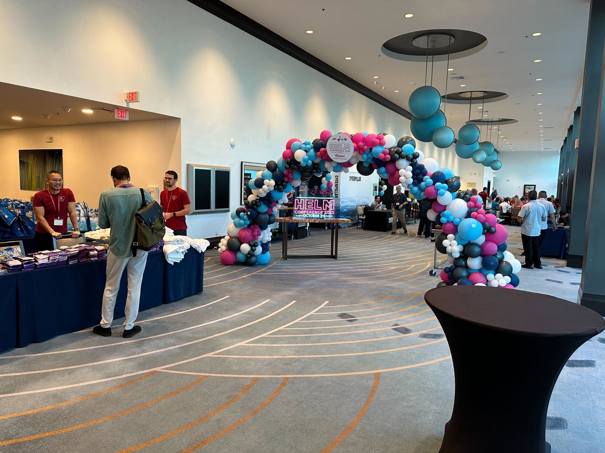 HelmOperations's tweet photo. That's a wrap on Helm Conference 2023! 🙌🌴

We had an incredible time connecting and reconnecting with everyone and can't thank you enough for making this such a memorable event. A HUGE shoutout to our sponsors for making this possible!

See you next year 👋

#HelmConference https://t.co/YwkDXQgXZV
