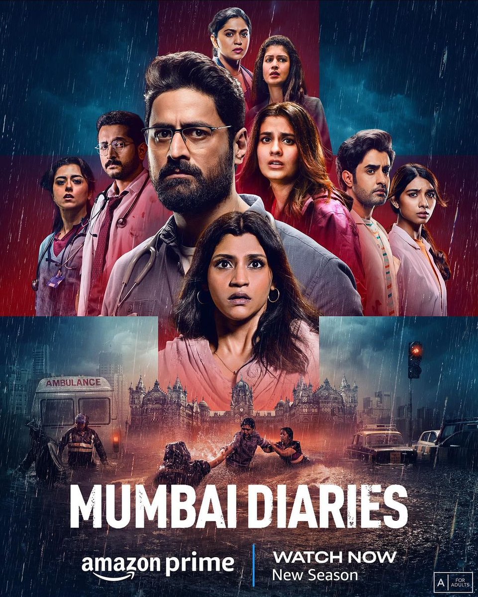 #MumbaiDiaries New Season Streaming Now On #AmazonPrimeVideo.
Starring: #MohitRaina, #KonkonaSenSharma, #ShreyaDhanwanthary, #MrunmayeeDeshpande, #NatashaBharadwaj & Other.
#MumbaiDiariesOnPrime #MumbaiDiariesSeason2
#MovieSpy

Follow @MovieSpyy For Latest Entertainment Updates.