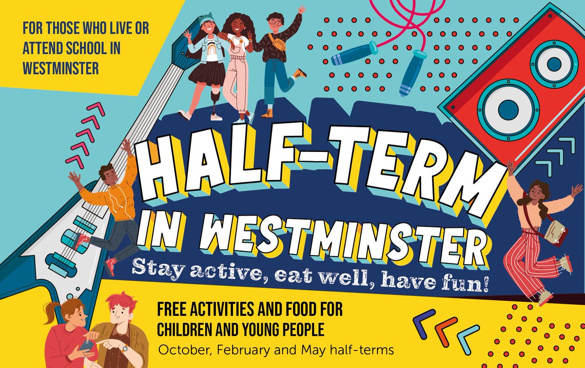 #HalfTerm is fast approaching and there's lots on offer for young people in Westminster 🏫 🤸 🎃 

Join in the fun and see what's on here 👇 
 ourcity.org.uk/westminster-ha…