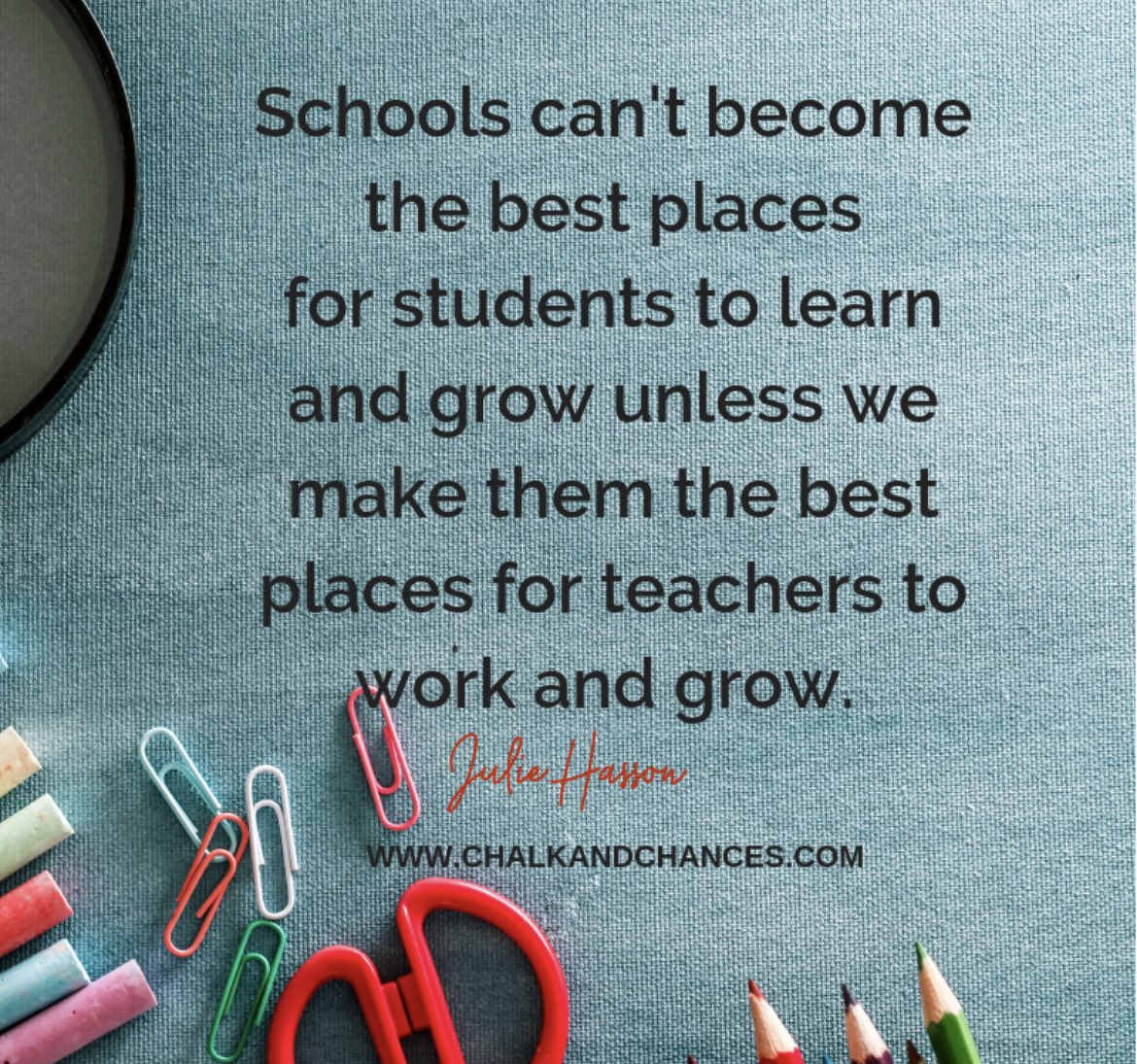 Today seems like a great day to share this reminder #WorldTeachersDay