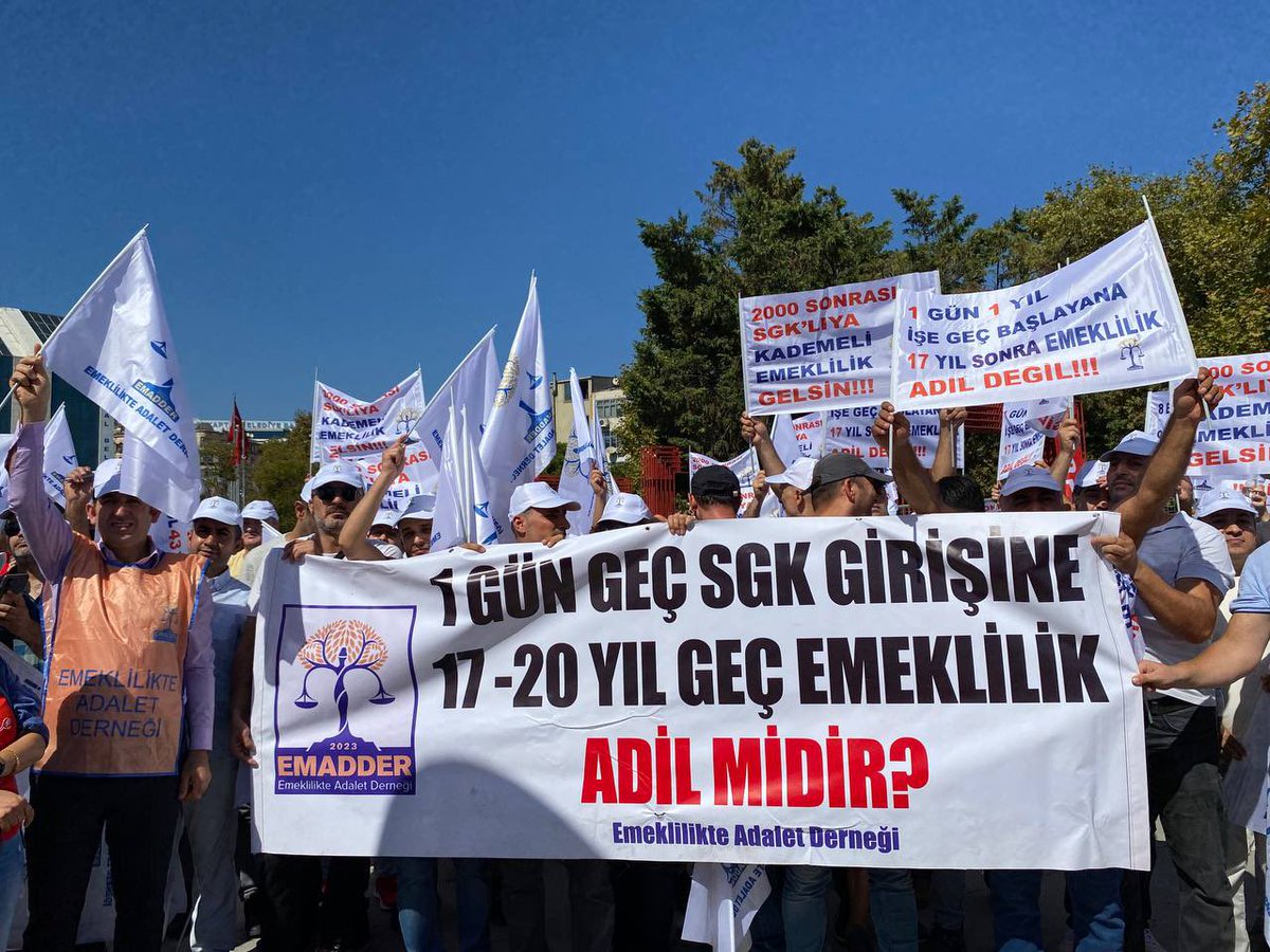 EMEKLİLİKTE ADALET DERNEĞİ ⚖️ on X: "Önemli Duyurudur 📢📢📢📢📢 8 aylık  mücadelemizin en önemli dönemecine geldik… 15 Ekim 2023 Pazar Günü İstanbul  Kartal'da yapmayı planladığımız büyük mitingimize katılım çağrımızdır.  Aşağıdaki illerimizden otobüs