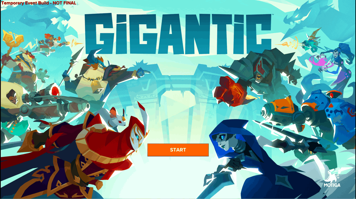 Gigantic Game is live! For those who want to play, If you didn't receive the email it's on our posts! Seems if it does good it'll be back! As in the top left of the intro screen it says Not Final! So please lets hype this game up!!!! We will not be sharing Gameplay! #giganticgame