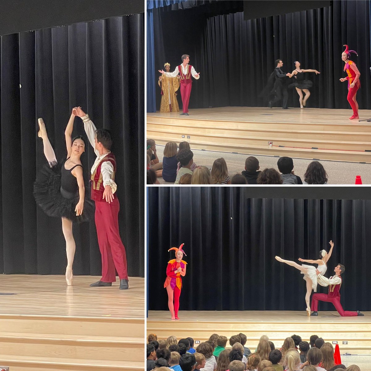 Our 1st and 2nd Grade Mustangs really enjoyed the Richmond Ballet. Watching their eyes light up made my day! 🩰 🐴 🩰 #oneccps