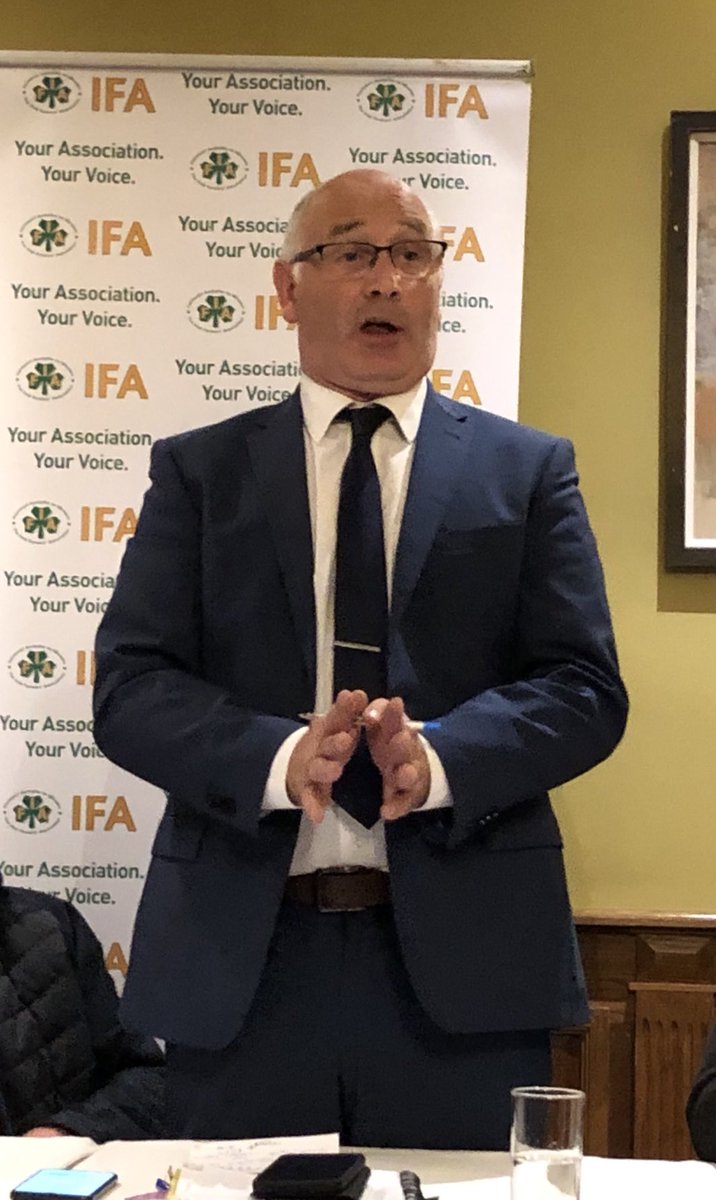 Paul O Brien - IFA National Environment Chairman - addressing the Dublin Co Executive tonight at the IFA candidate’s debate and election for the position of South Leinster Regional Chair.