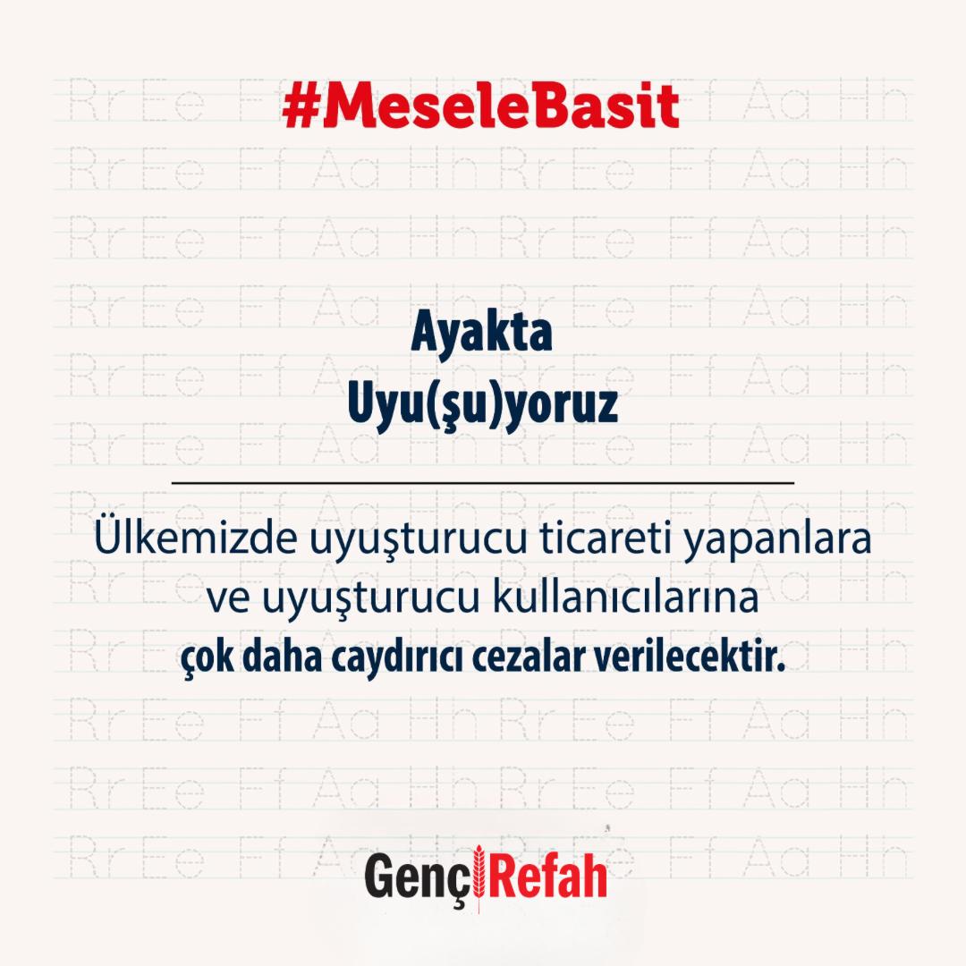 yrefahesenyurt's tweet photo. Sadece İstanbul ilimizde bile 2006 yılından 2019 yılına kadar uyuşturucudan mahkum olmuş kişi sayısı %400 artmıştır. #MeseleBasit ülkemizde uyuşturucu ticareti yapanlara ve uyuşturucu kullanıcılarına çok daha caydırıcı cezalar verilecektir.

FatihErbakan https://t.co/w95UC3g8yM